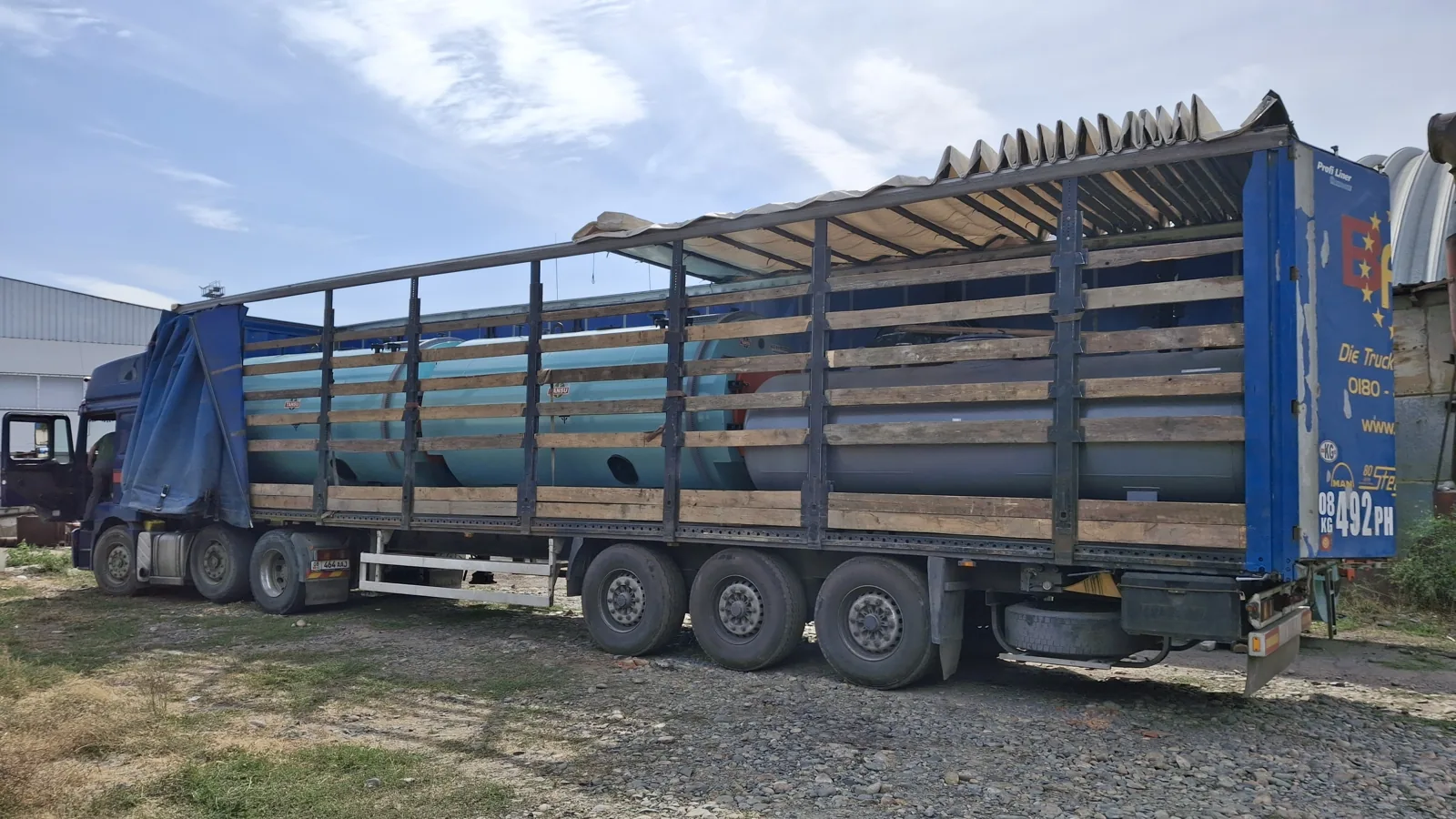 Паровой котёл TANSU на объекте заказчика — доставка и монтаж, фото 7
